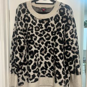 Vince Camuto Cheetah Print Sweater